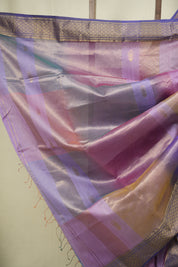 Multicolour Maheshwari Saree- SRMMS1364
