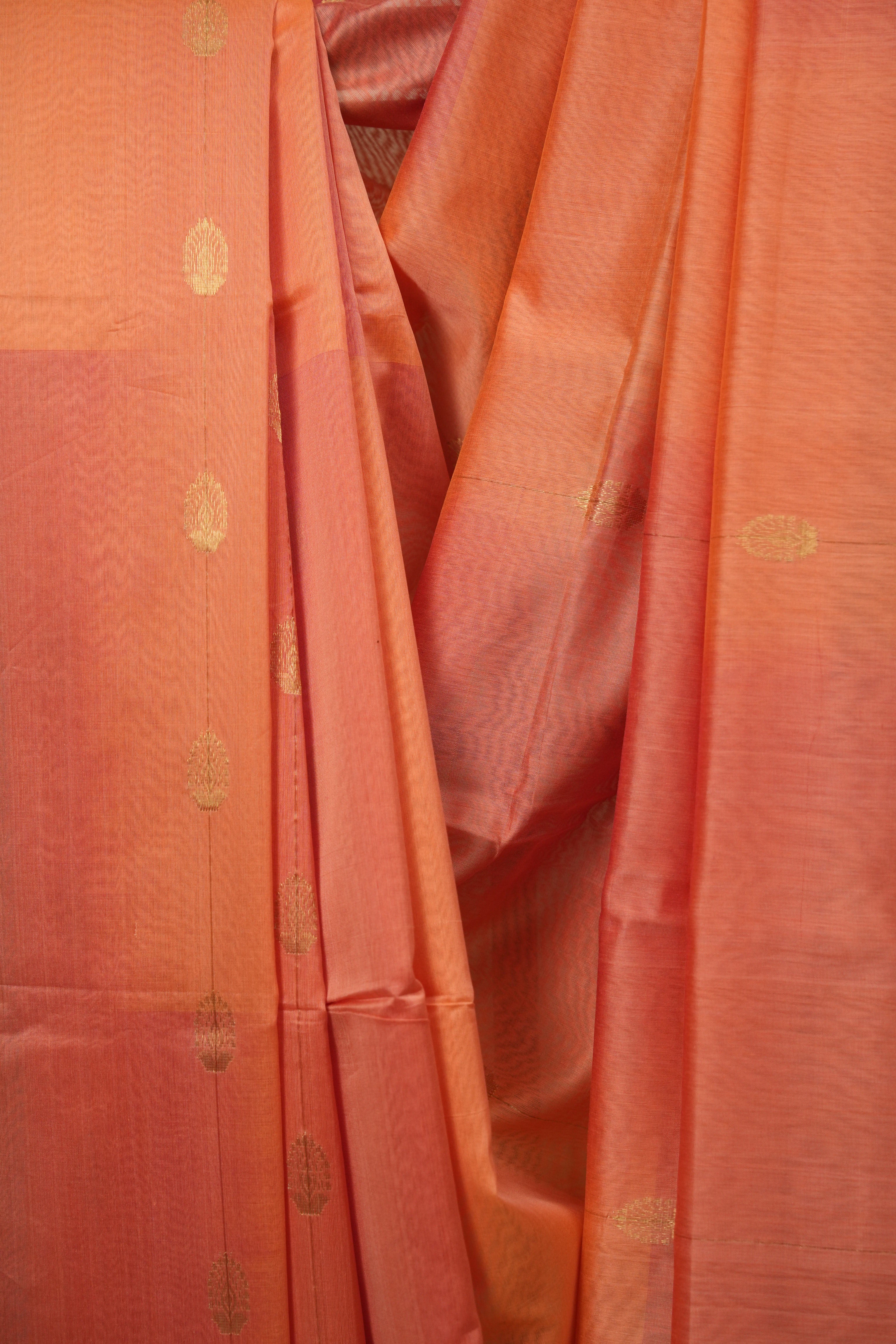 Peach Maheshwari Saree - SRPMS1314