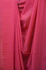 Pink Bengal Cotton Saree - SRPBCS185
