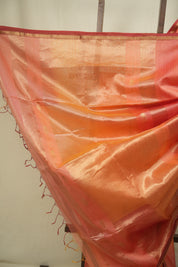 Peach Maheshwari Saree - SRPMS1314