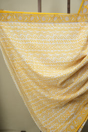 Orange HBP Cotton Saree - SROCS3704
