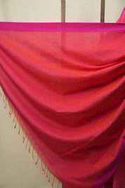 Pink Bengal Cotton Saree - SRPBCS185