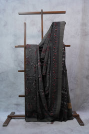 Kashish HBP Cotton Silk Saree With Ghicha Border - SRKCSS1062