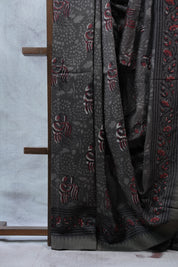 Kashish HBP Cotton Silk Saree With Ghicha Border - SRKCSS1062