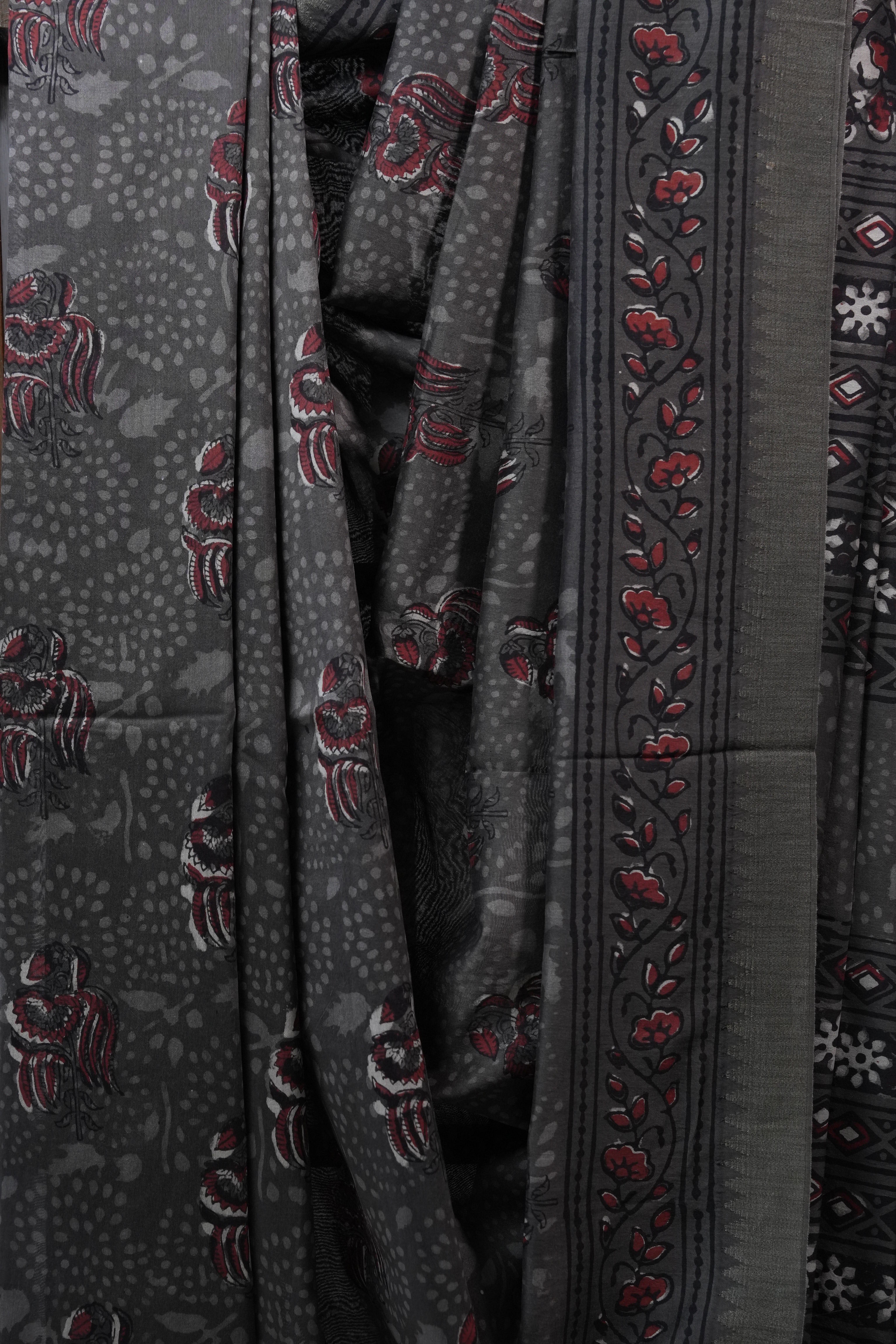 Kashish HBP Cotton Silk Saree With Ghicha Border - SRKCSS1062