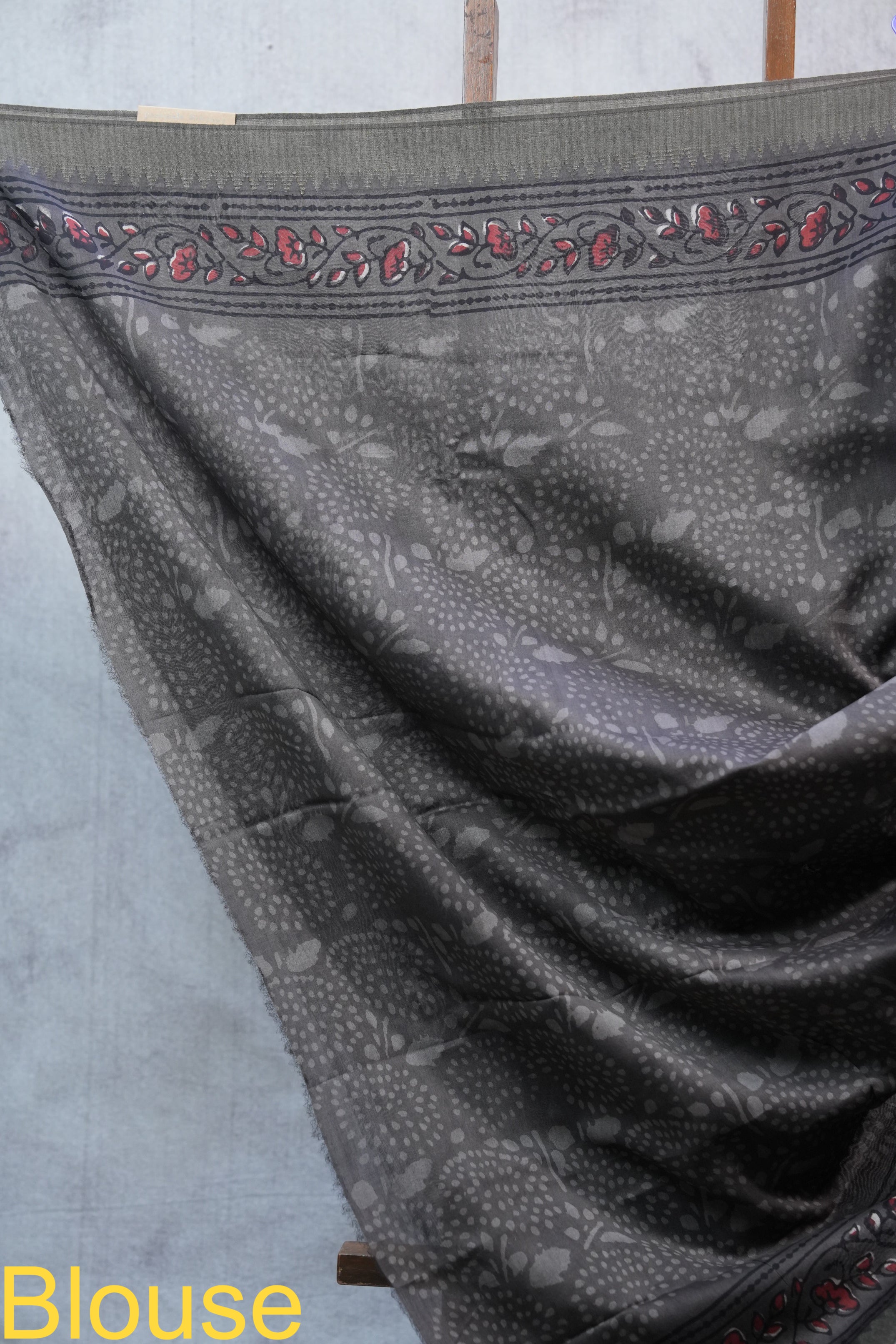 Kashish HBP Cotton Silk Saree With Ghicha Border - SRKCSS1062