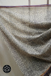 Purple HBP Kota Doria Saree - SRPKDS164