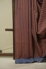 Mustard Cotton Ilkal Saree - SRMCIS1068