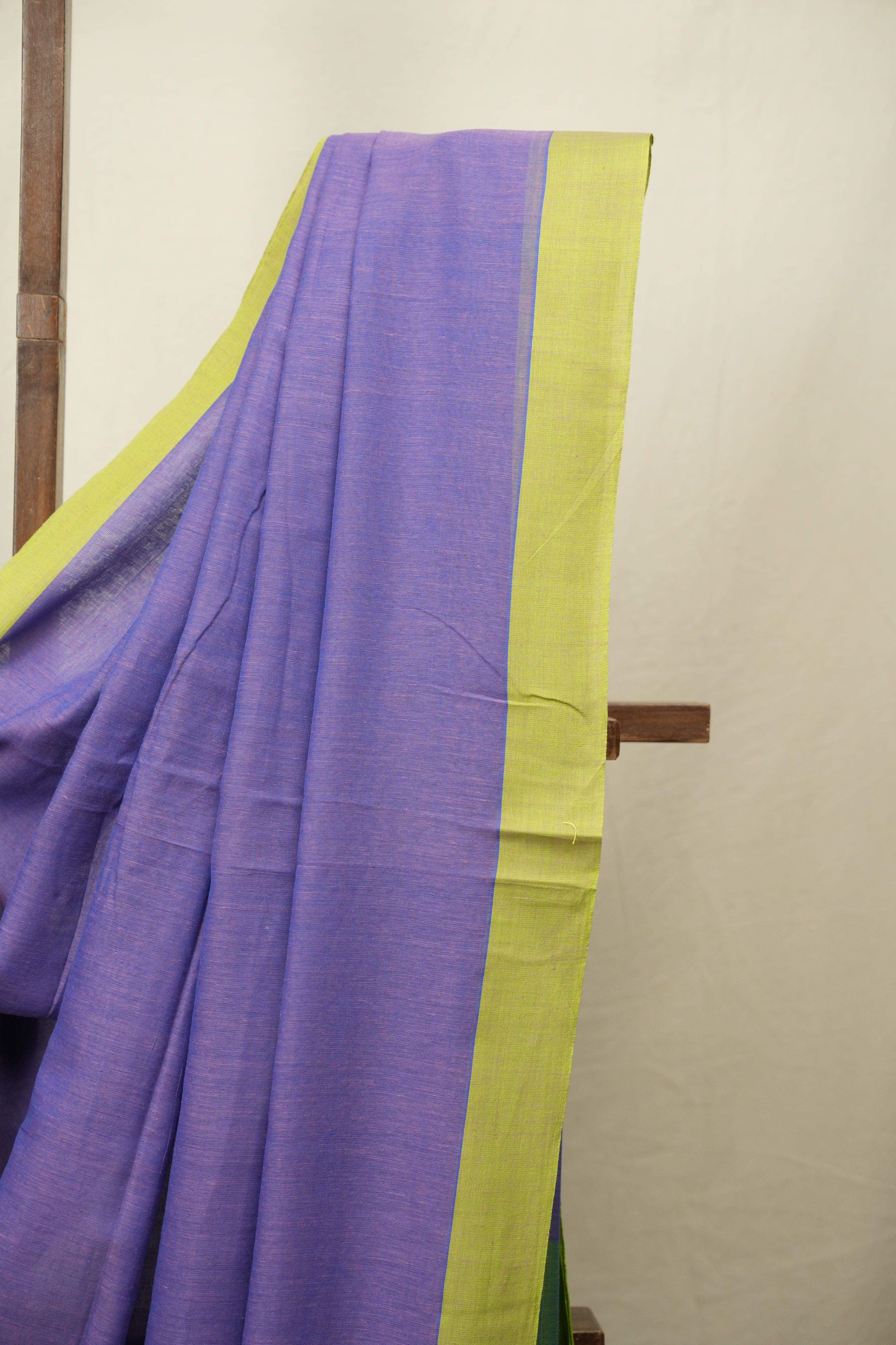 Purple Bengal Cotton Saree - SRPBCS186