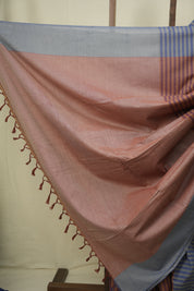 Mustard Cotton Ilkal Saree - SRMCIS1068