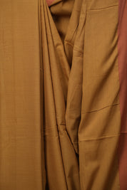 Mustard Cotton Ilkal Saree - SRMCIS1059