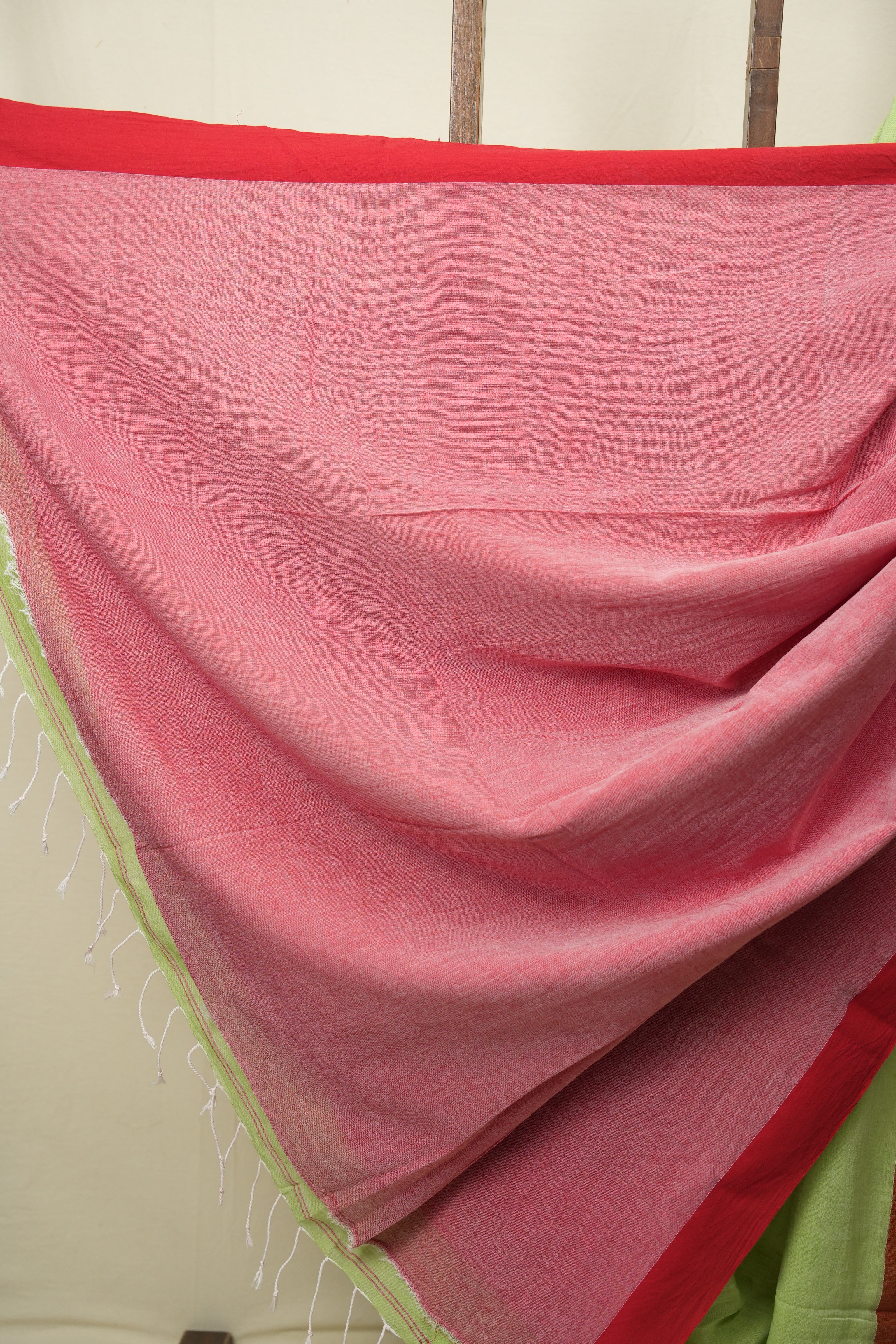 Pista Bengal Cotton Saree - SRPBCS187