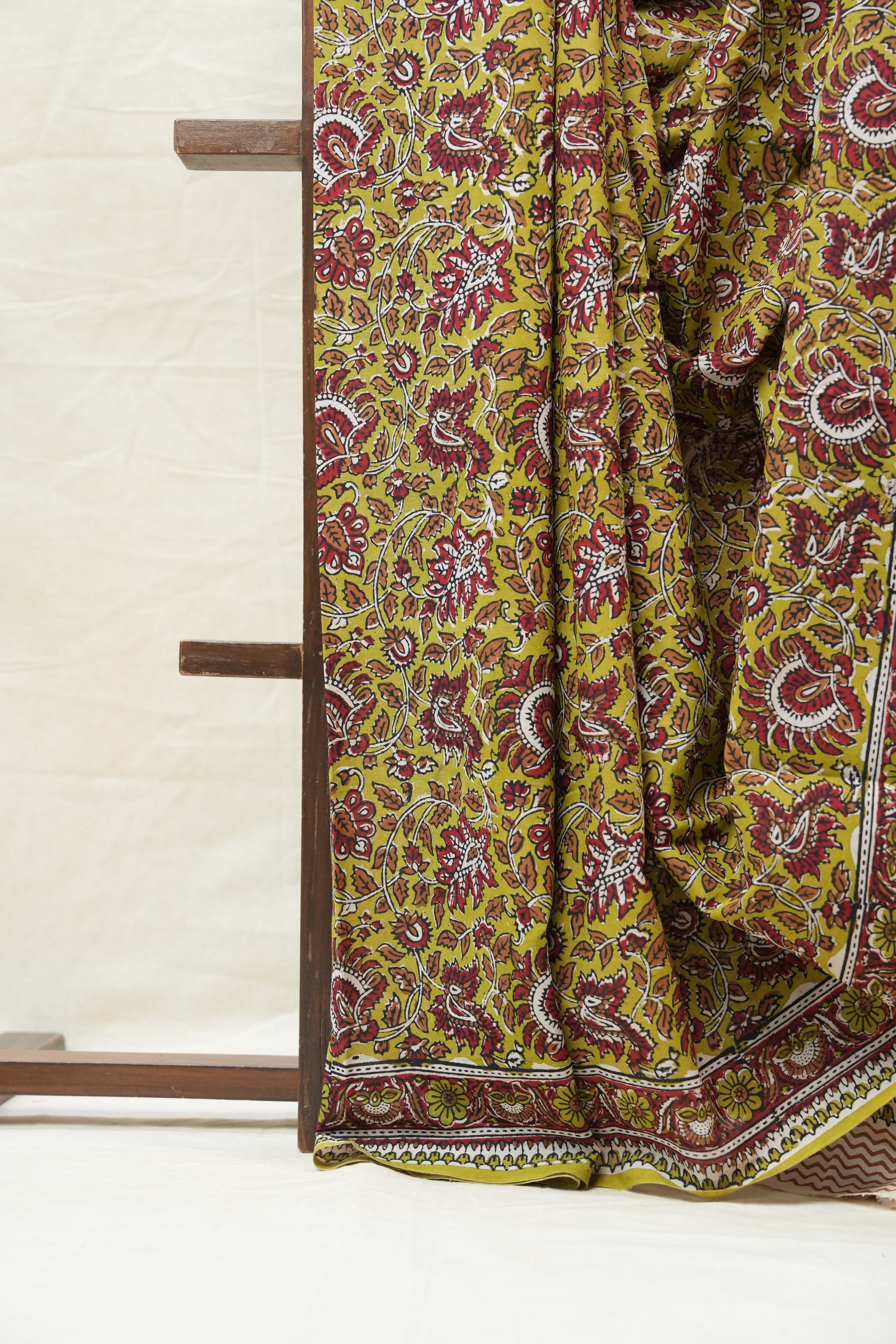 Green HBP Cotton Saree - SRGCS2553