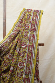 Green HBP Cotton Saree - SRGCS2553