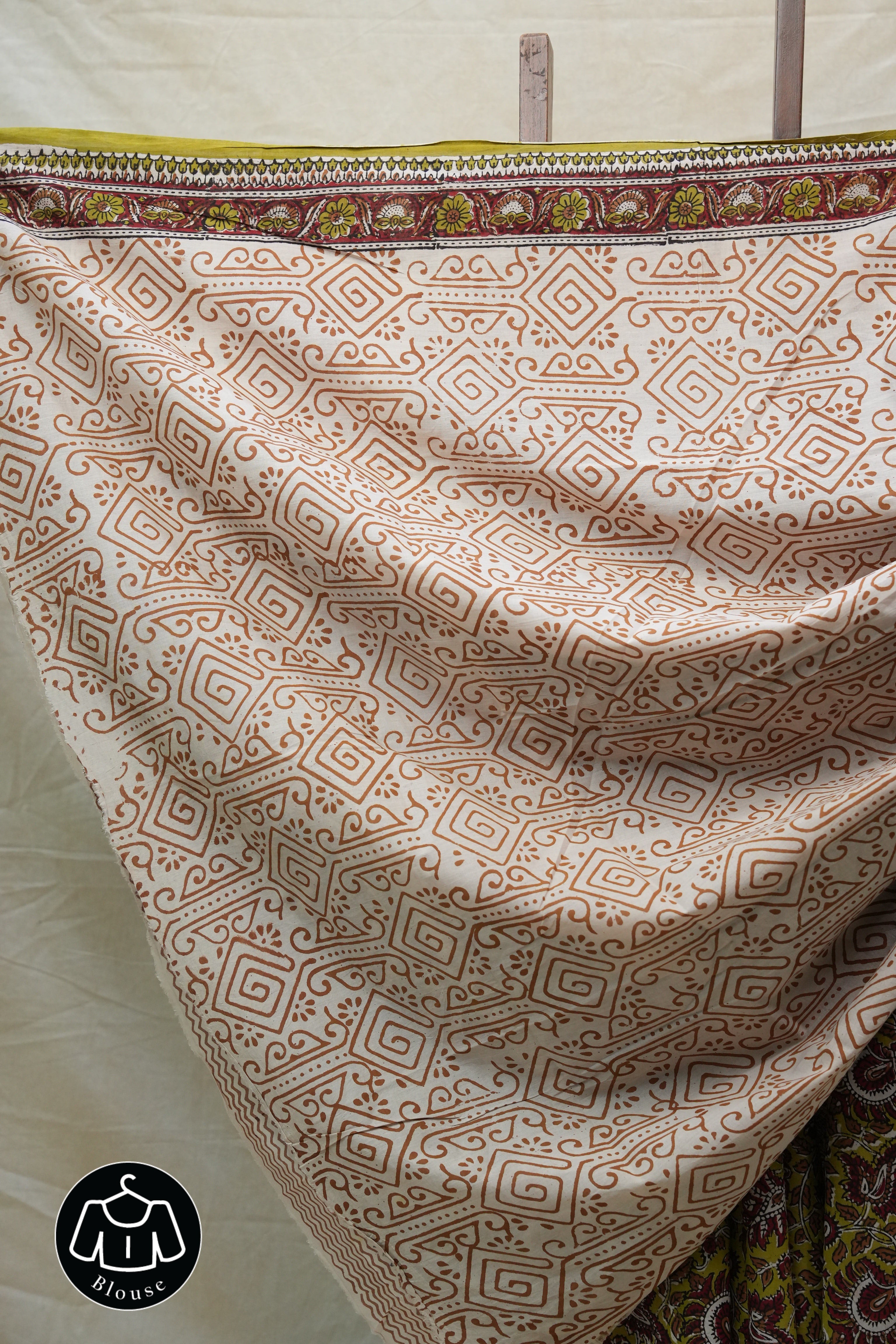 Green HBP Cotton Saree - SRGCS2553