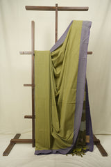 Mahendi Cotton Ilkal Saree - SRMCIS1073