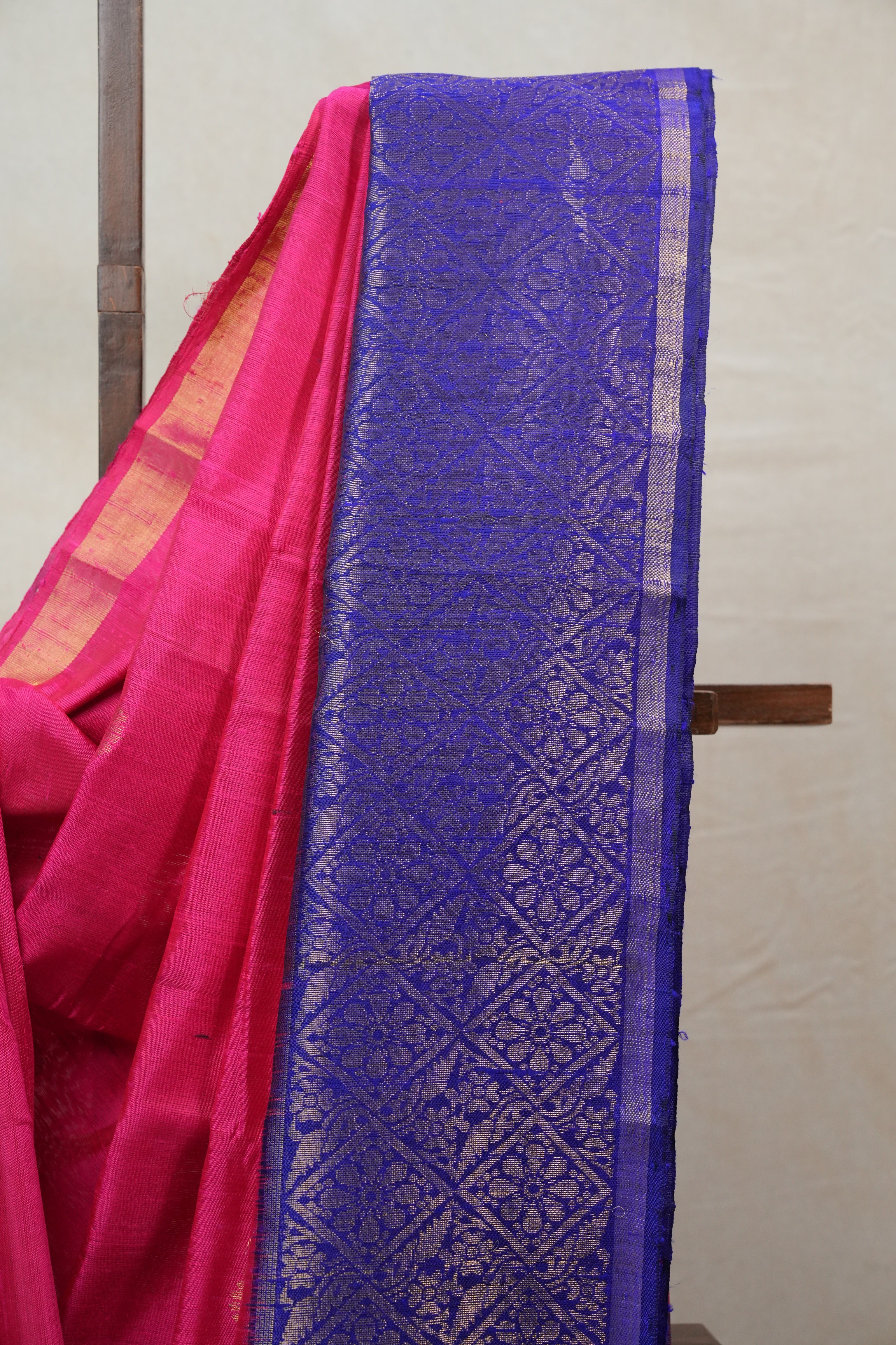 Pink Raw Silk Saree - SRPRSS697