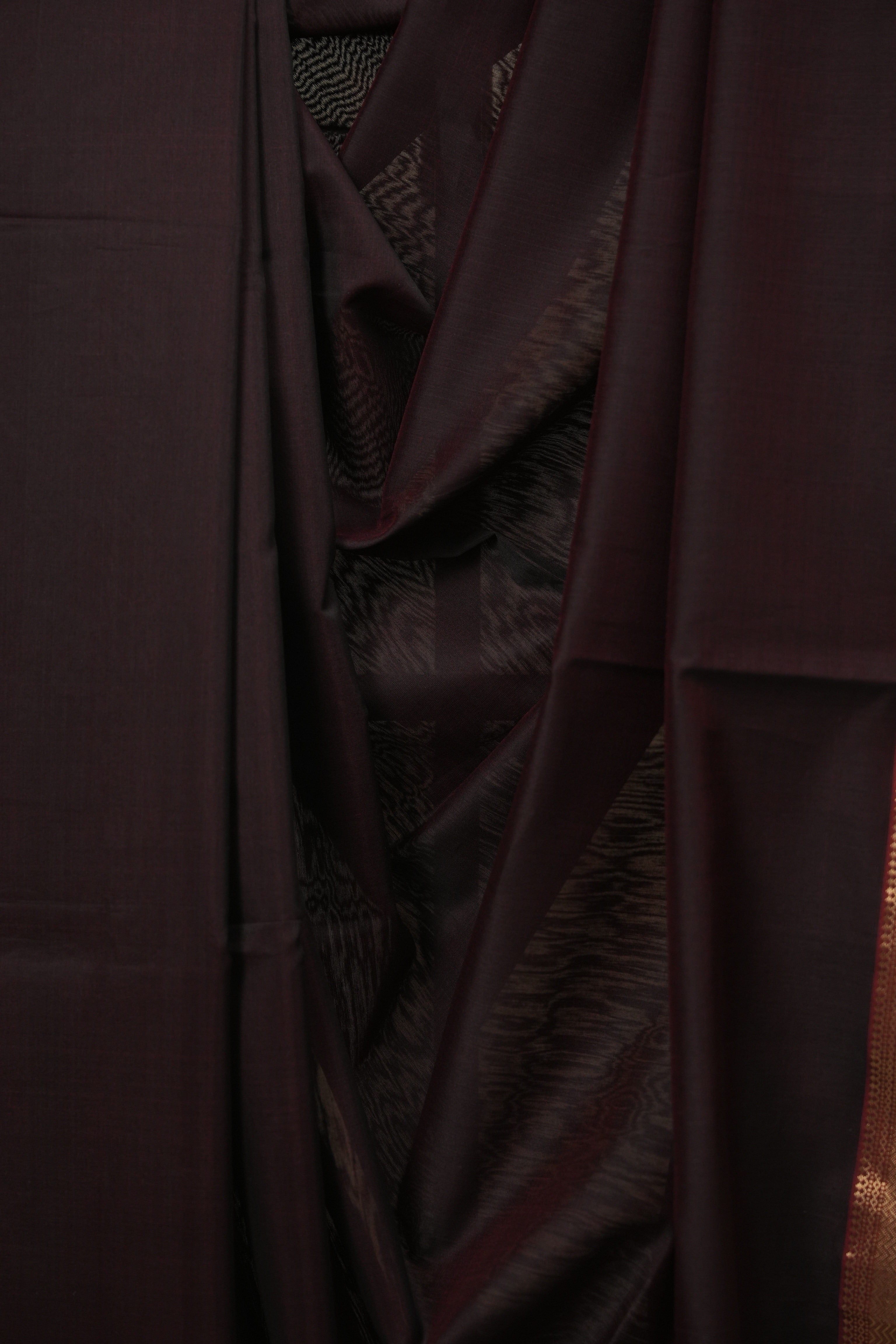 Wine Maheshwari Saree- SRBMS1355