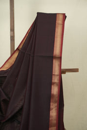 Wine Maheshwari Saree- SRBMS1355