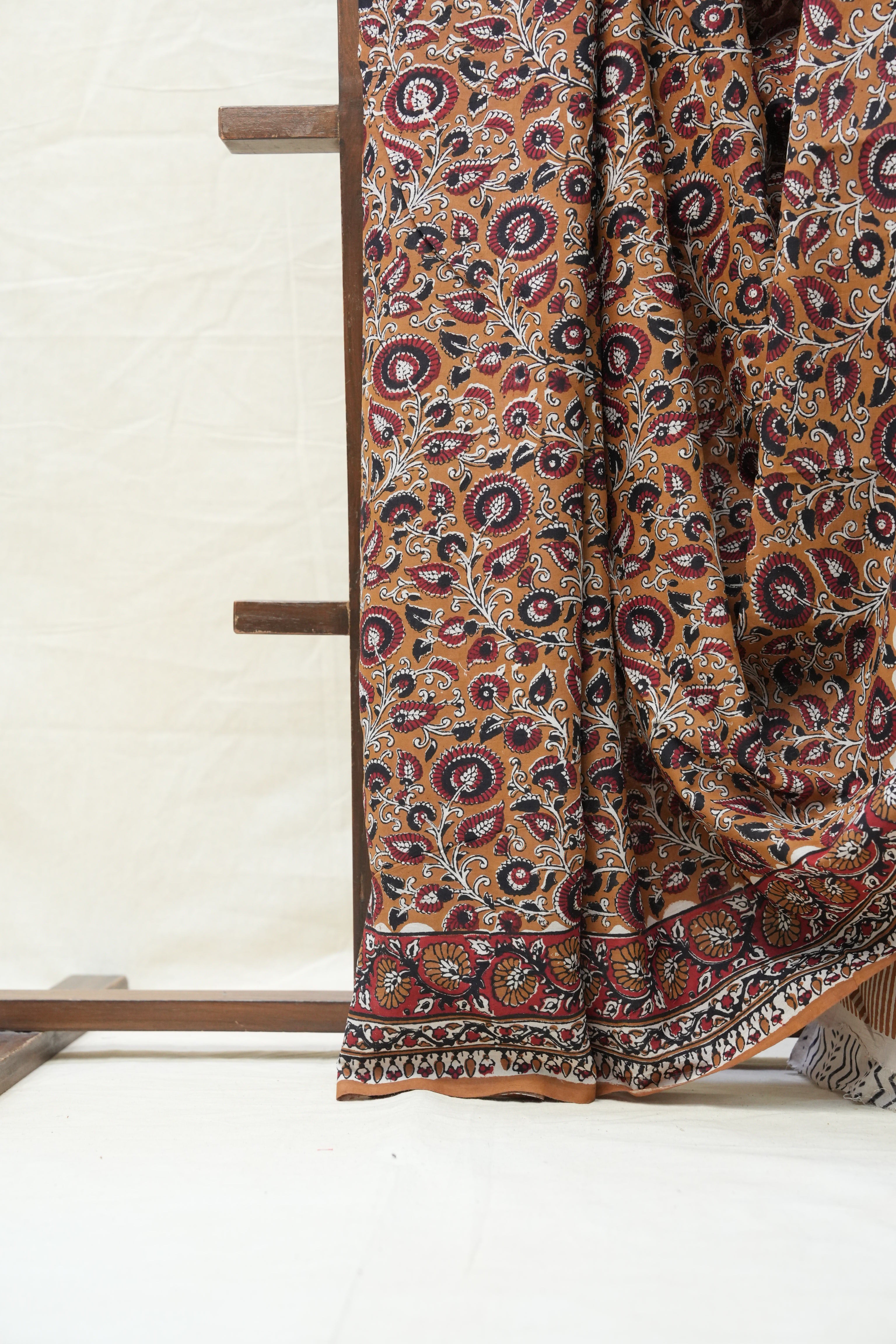 Brown HBP Cotton Saree - SRBCS2556