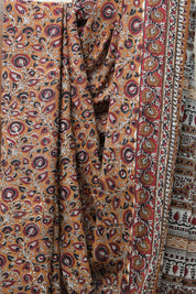 Brown HBP Cotton Saree - SRBCS2556