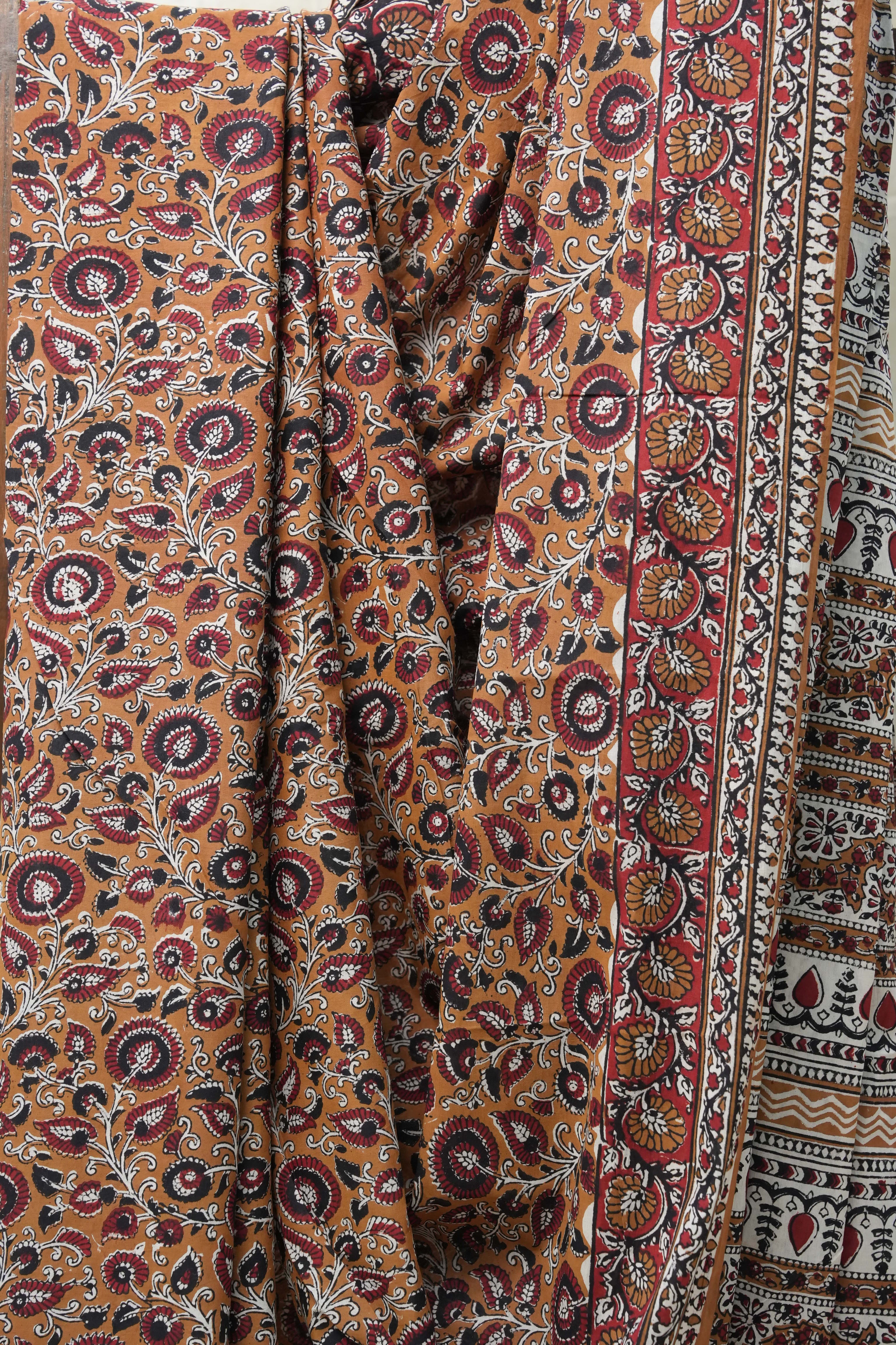 Brown HBP Cotton Saree - SRBCS2556