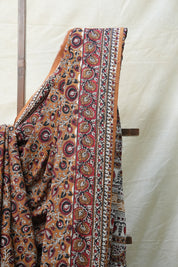 Brown HBP Cotton Saree - SRBCS2556