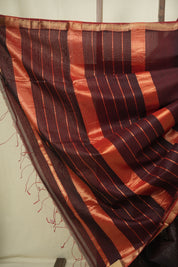 Wine Maheshwari Saree- SRBMS1355
