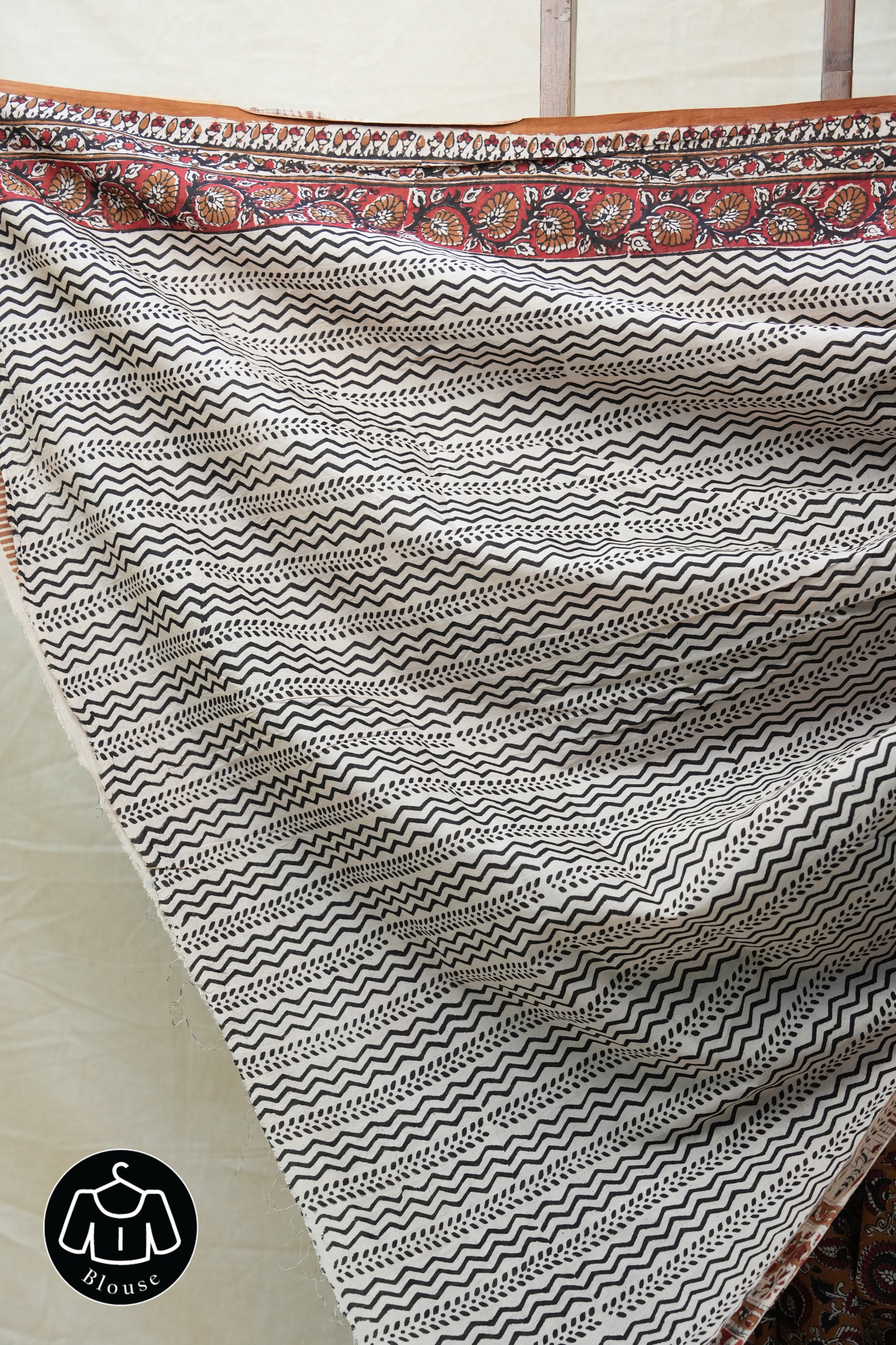 Brown HBP Cotton Saree - SRBCS2556