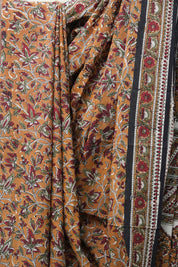 Brown HBP Cotton Saree - SRBCS2557