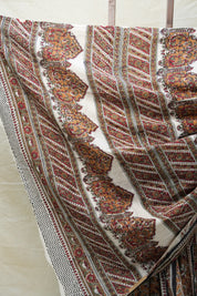 Brown HBP Cotton Saree - SRBCS2557