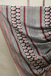 Cream HBP Cotton Saree - SRCCS2569