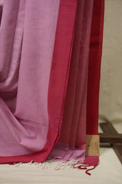Pink Bengal Cotton Saree - SRPBCS189