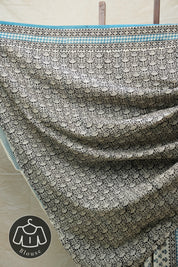 Cream HBP Cotton Saree - SRCCS2568