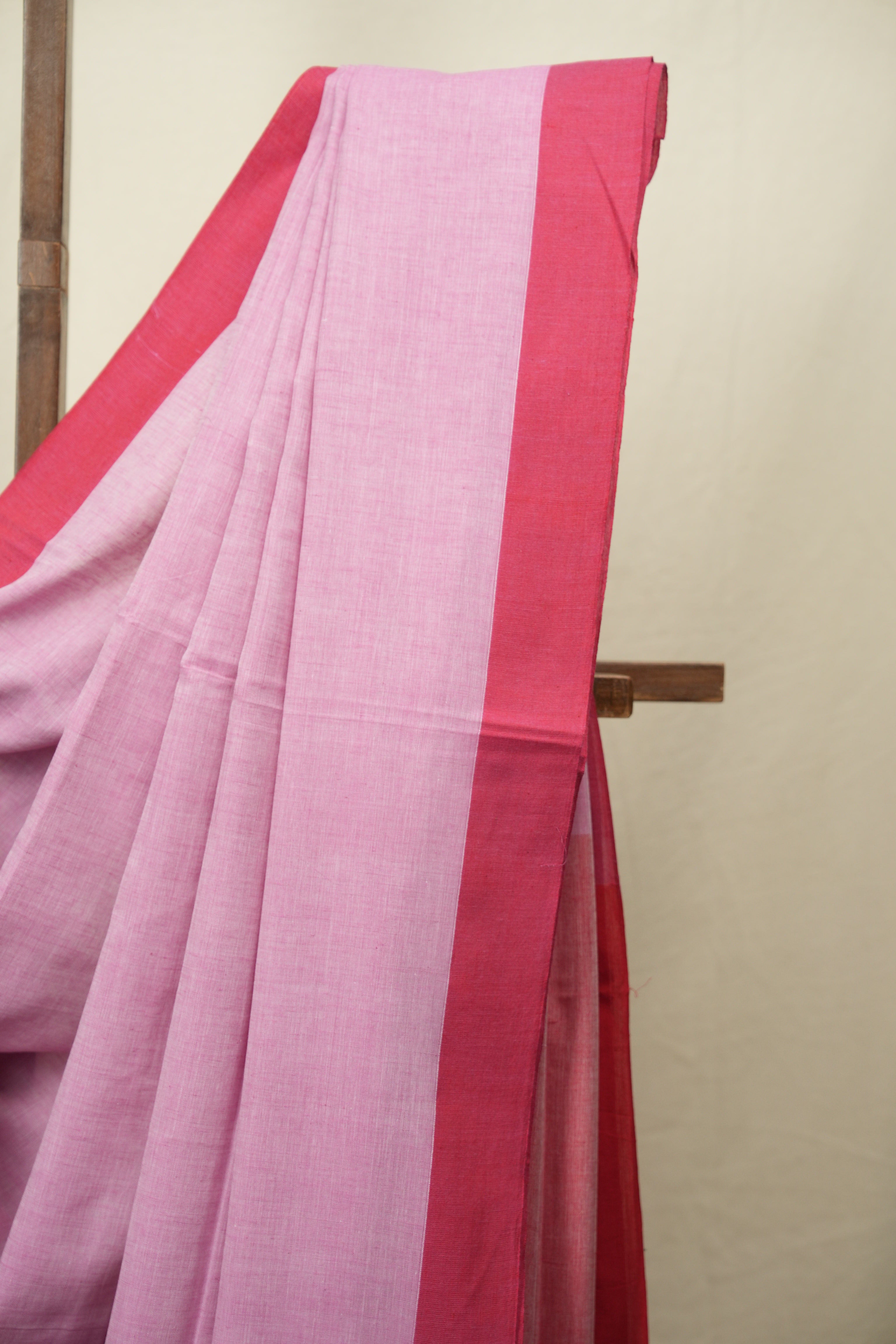 Pink Bengal Cotton Saree - SRPBCS189