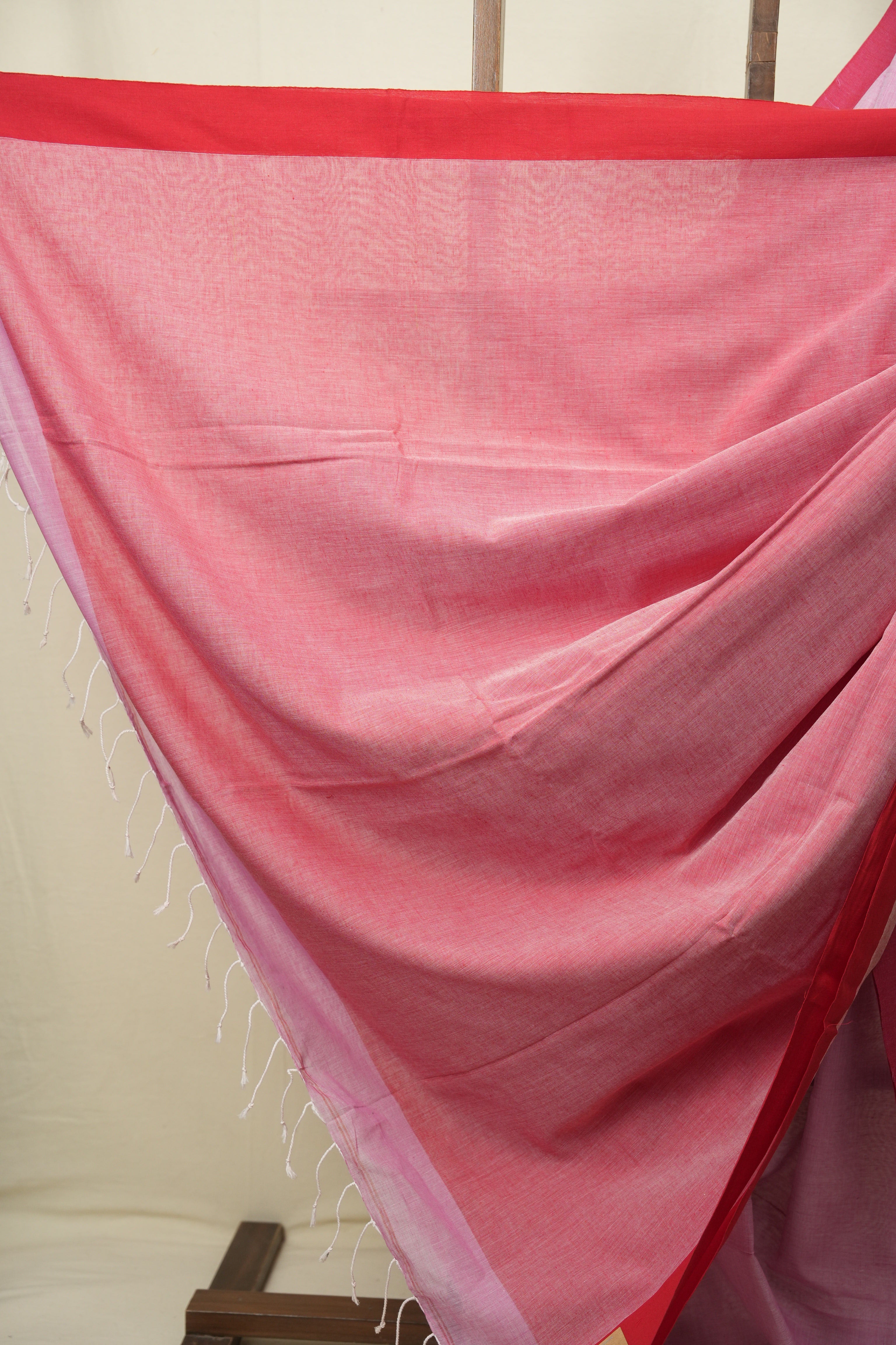 Pink Bengal Cotton Saree - SRPBCS189