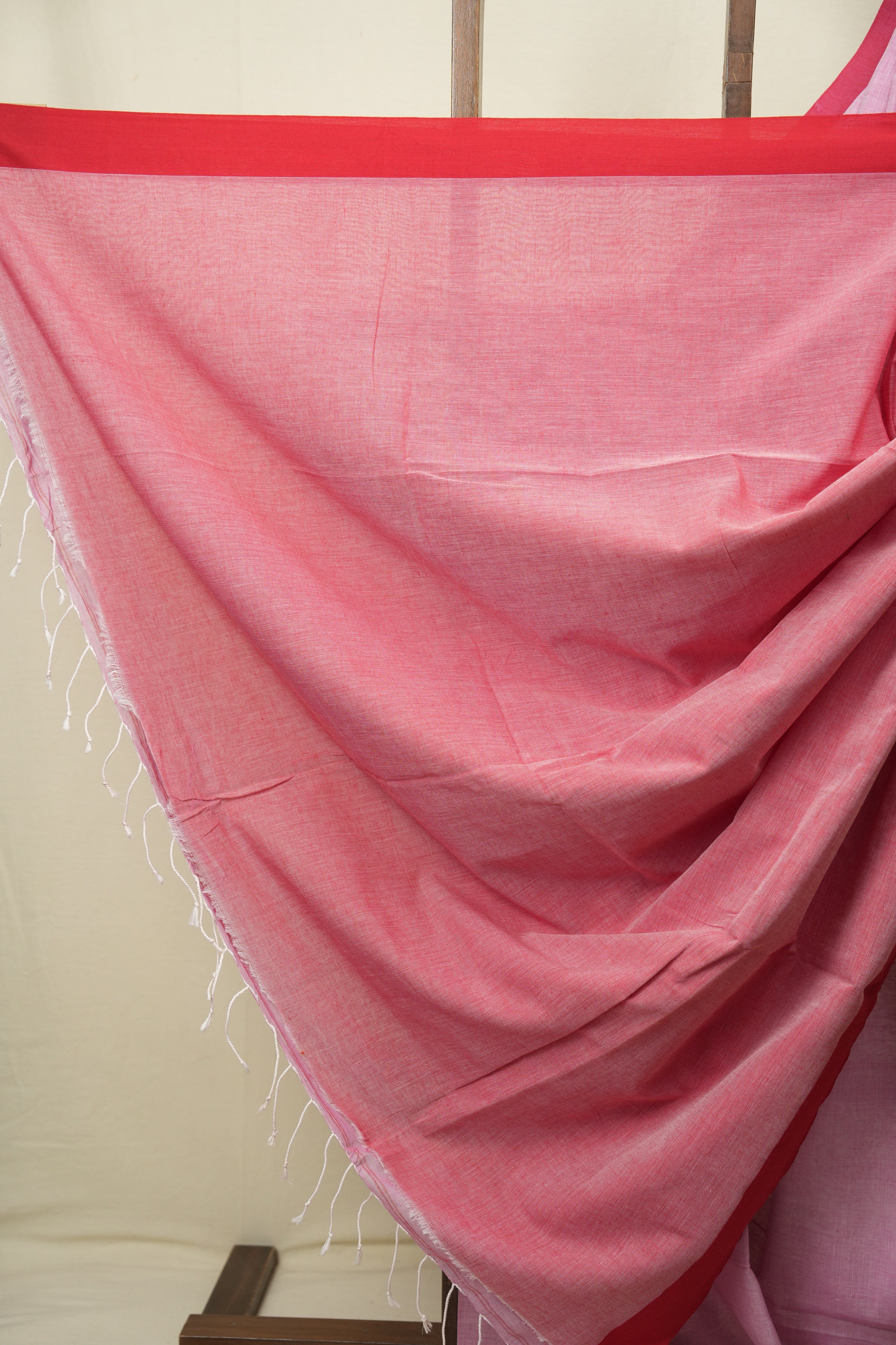 Pink Bengal Cotton Saree - SRPBCS189