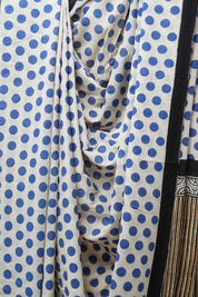 Cream HBP Cotton Saree - SRCCS2546