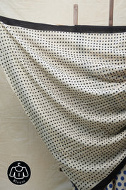 Cream HBP Cotton Saree - SRCCS2546