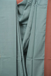 Teal Cotton Ilkal Saree - SRTCIS1055