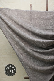 Grey HBP Cotton Saree - SRGCS2548
