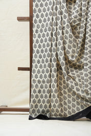 Cream HBP Cotton Saree - SRCCS2545