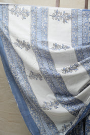 Blue HBP Cotton Saree - SRBCS2633