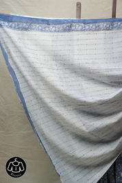 Blue HBP Cotton Saree - SRBCS2633