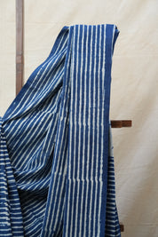 Indigo HBP Cotton Saree - SRICS2631