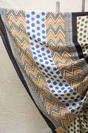 Cream HBP Cotton Saree - SRCCS2629