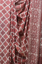 Magenta HBP Cotton Saree - SRMCS2628