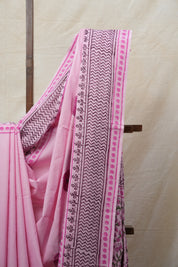 Pink HBP Cotton Saree - SRPCS2581