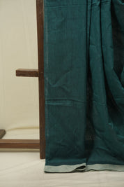 Green Bengal Cotton Saree - SRGBCS190