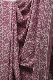 Magenta HBP Cotton Saree - SRMCS2605